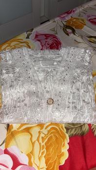 Product Review of Ayasha - One Set Kondangan Vest Brokat Tile dan Rok Plisket Premium from B**💜 0