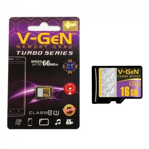 Memory Card Micro SD Vgen / V-Gen 16GB , 32GB, 64GB, 128GB class 10 ORIGINAL 4