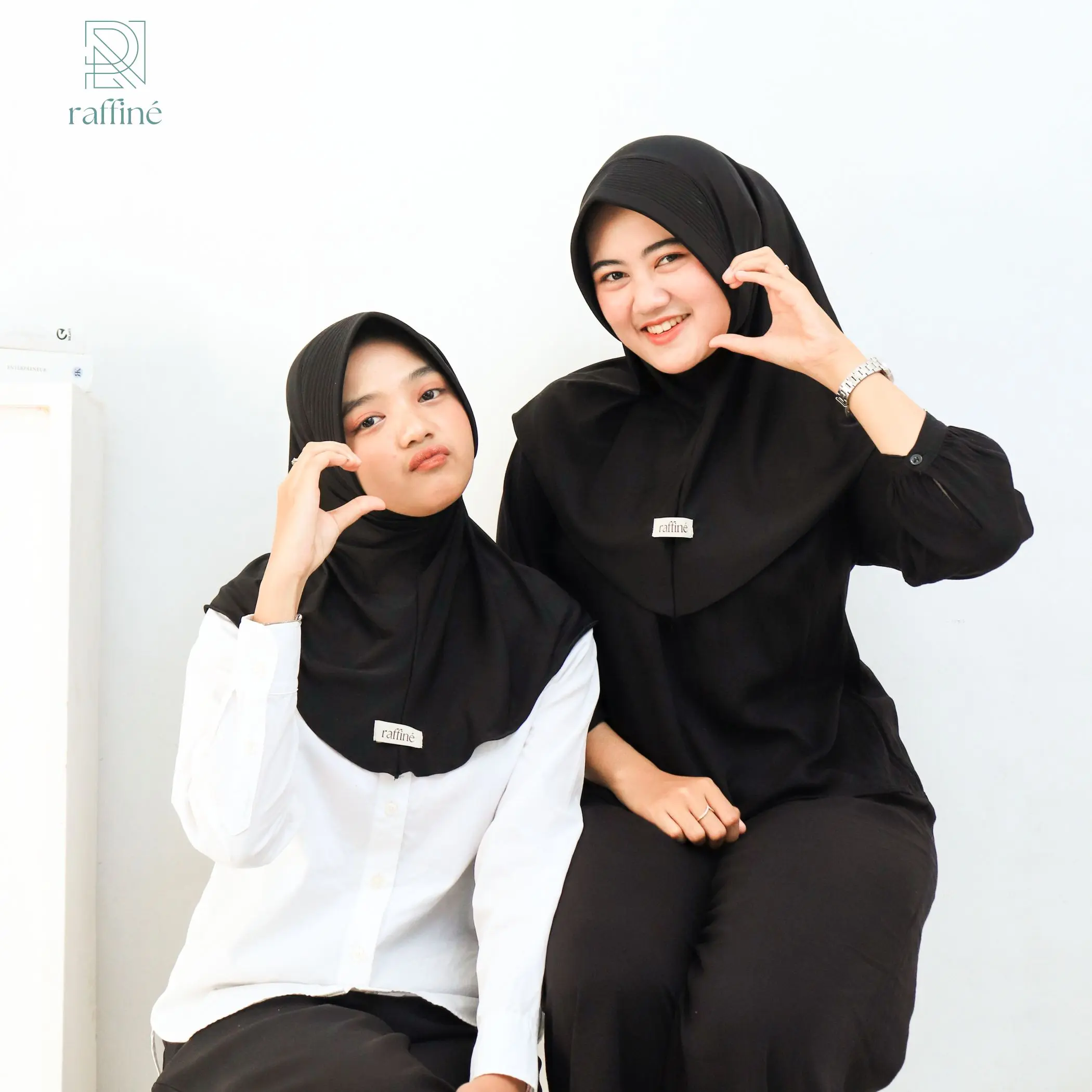Hijab Bergo Instan Jersey Daily Pet Tebal - Kerudung Muslim Wanita By raffine