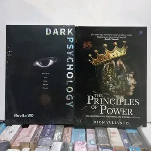 PAKET 2 BUKU / THE PRINCIPLES / DARK PSYCHOLOGY