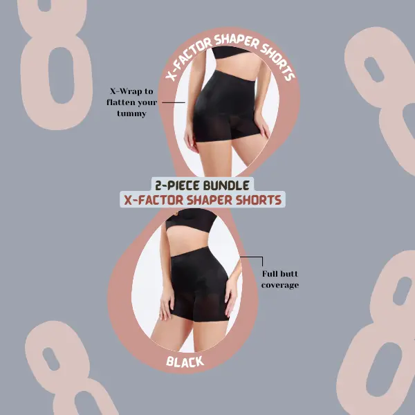 Mainichi X-Factor Shaper Shorts 2 Pcs Bundle Deal