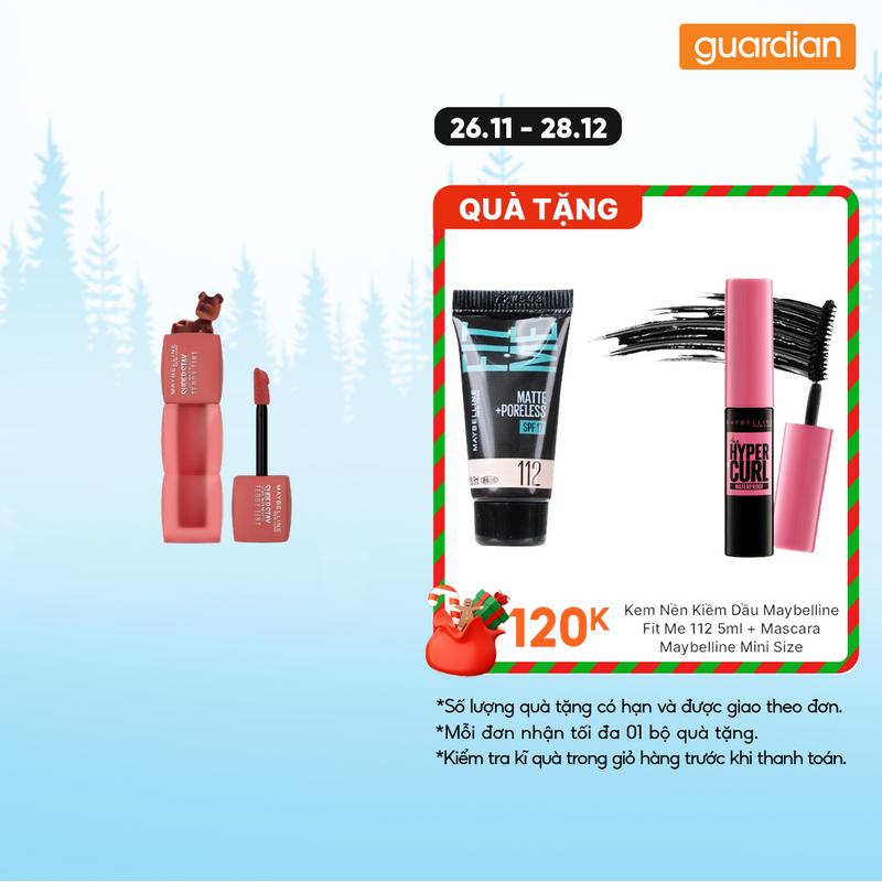  Son Kem Lì Teddy Tint Maybelline Superstay 5Ml 