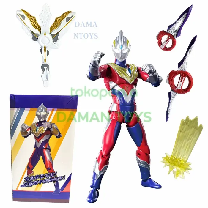 MAINAN ULTRAMAN TRIGGER MULTI SHF ACTION FIGURE Anak Senjata