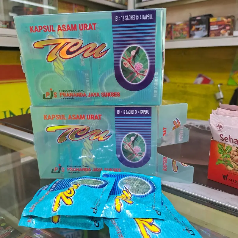 kapsul asam urat tcu 100% original 2