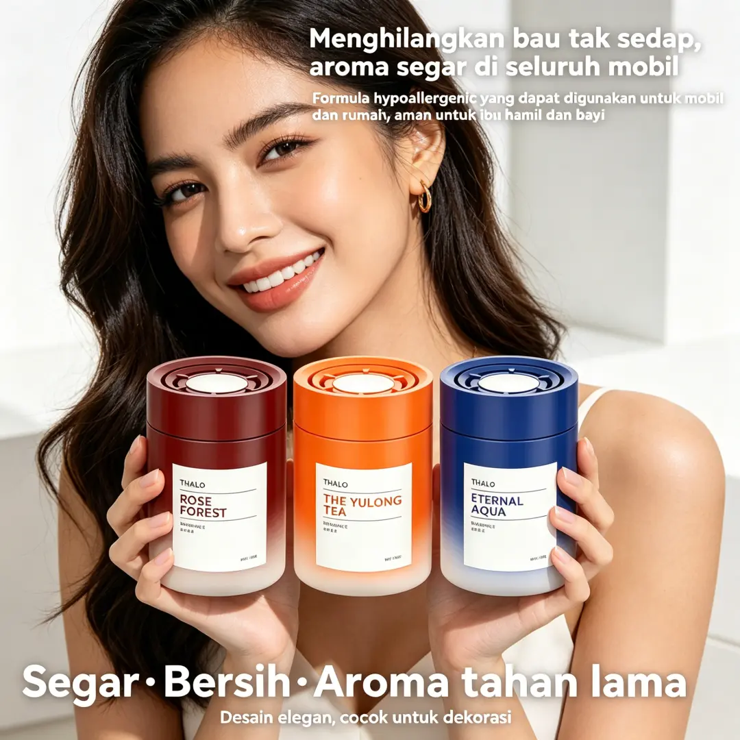 Pewangi Mobil Dengan Minyak Esensial Alami Tanpa Alkohol Tidak Menyebabkan Pusing Atau Iritasi Aroma Segar Menenangkan Pikiran Desain Botol Gradien Mewah Bisa Menjadi Dekorasi Interior Mobil Rumah Kamar Tidur Kantor Ruang Tamu COD Tersedia