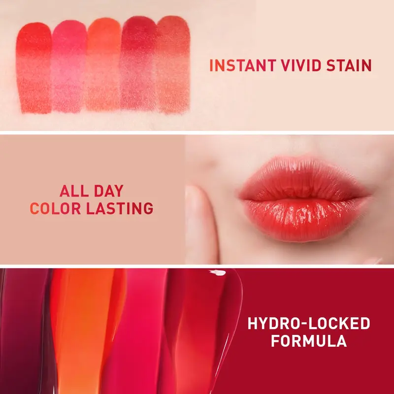 3CE Pop Stain & Face Blush  - Paket Lip Stain & Blush Warna Cerah Tahan Lama & Tekstur Lembut untuk Makeup Natural 2