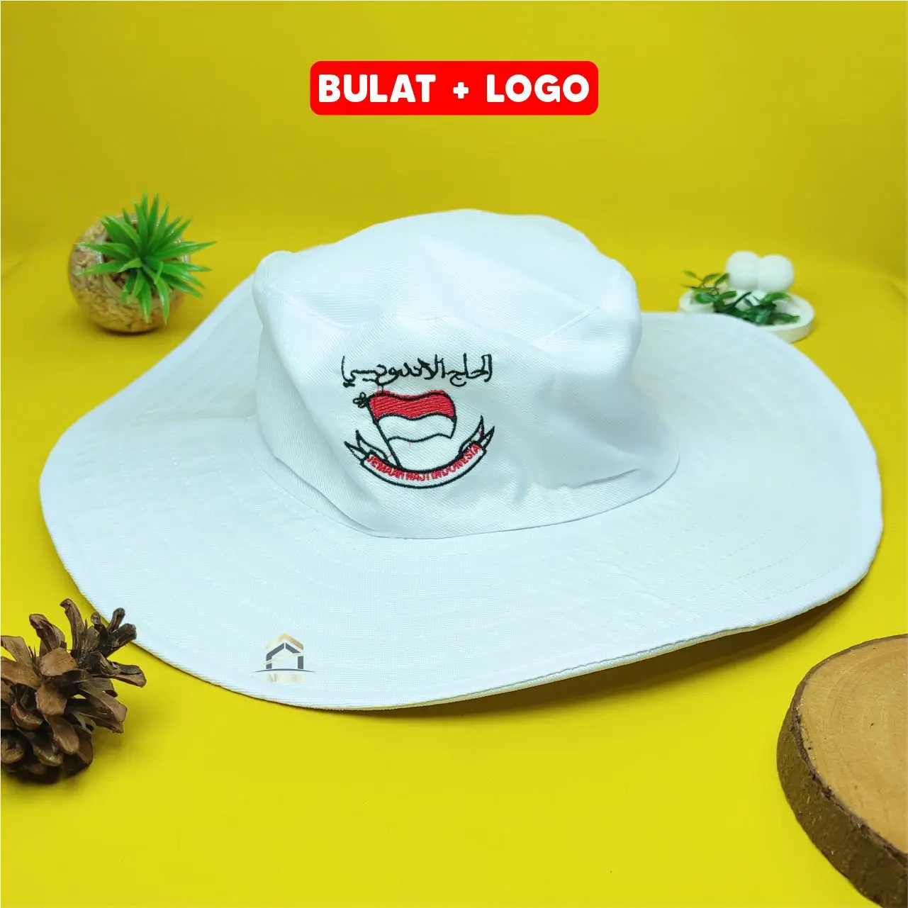 Bulat + Logo Jemaah Indonesia