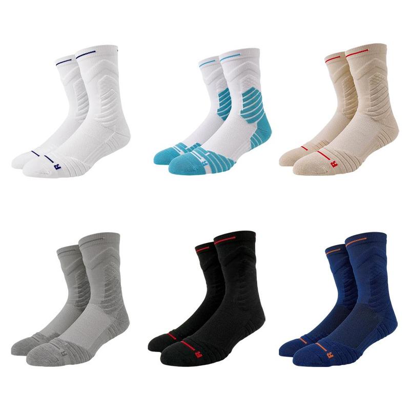 Product Introduction of Basketball Socks Professional Sports Socks Moisture Sports Towel Socks Men Mid-Tube Breathable V0G7 16
