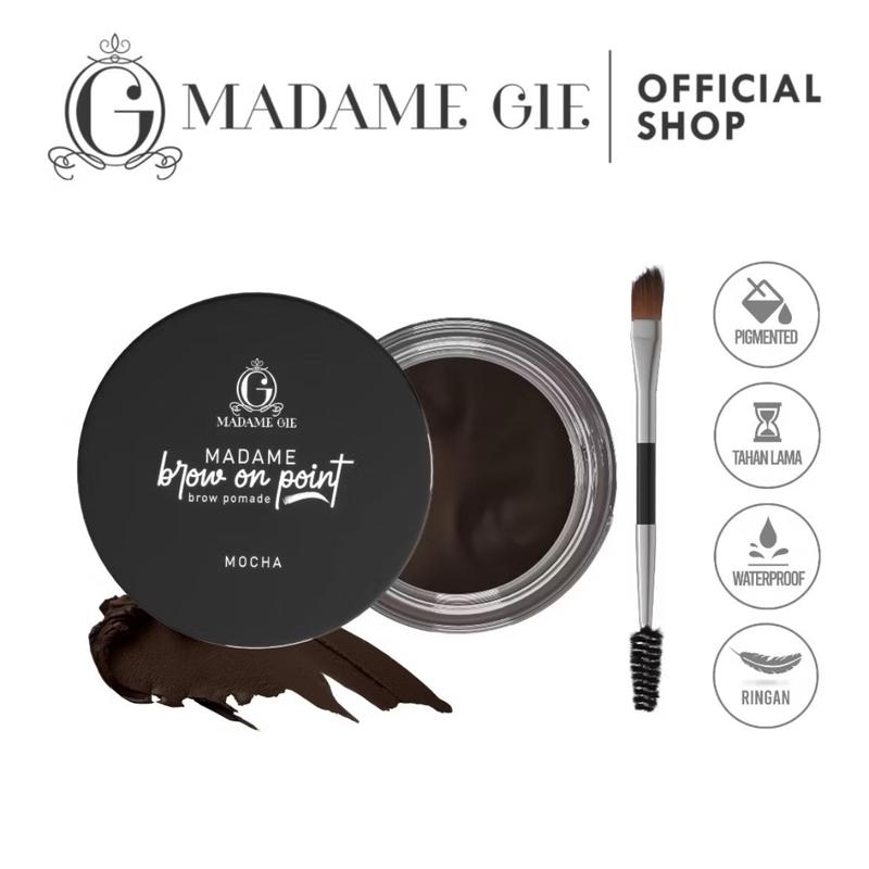 ￼Madame Gie Madame Brow On Point – Make Up Eyebrow Pomade Cream Pensil Alis Waterproof 5