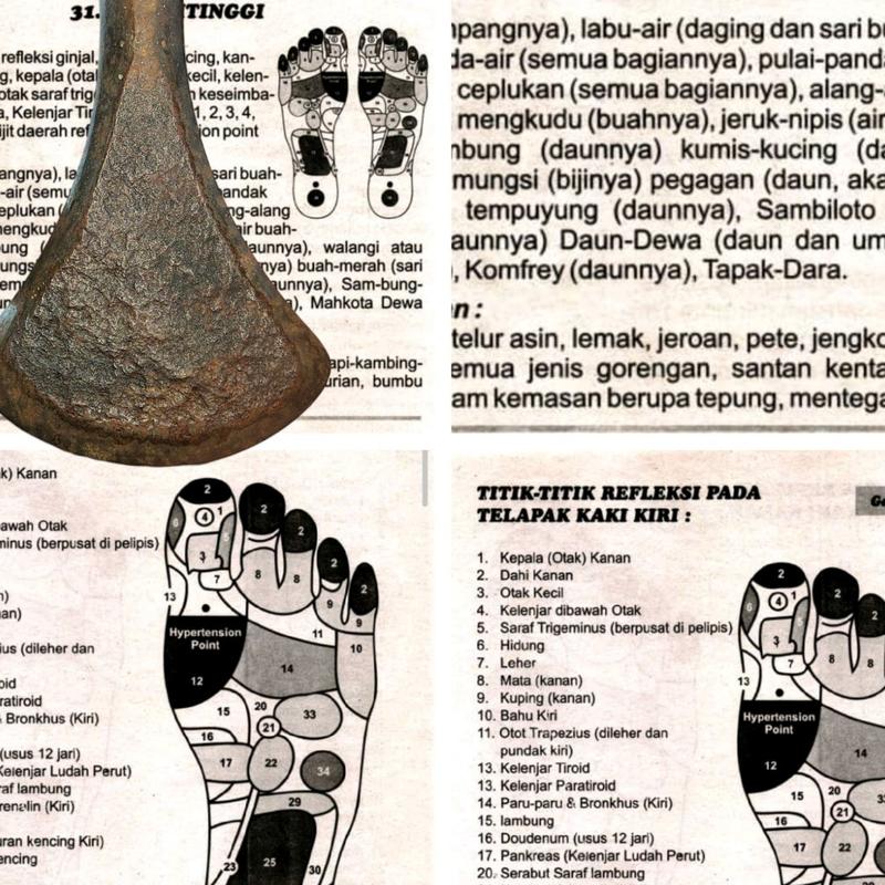 Watu Semeru Kerok || WAROK || Alat Kerokan Dan Akupresur Alami menggunakan watu semeru pilihan 2
