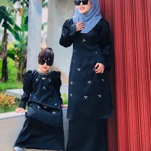 Hanum dress anak terbaruuuu!!!!!baju lebaran, baju kondangan,baju melayu malaysia,baju couple mom and kids,