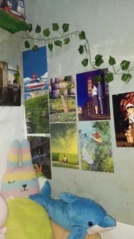 Product Review of Poster Dinding Aesthetic Studio Ghibli (Isi 32 pcs) from 👻** 0