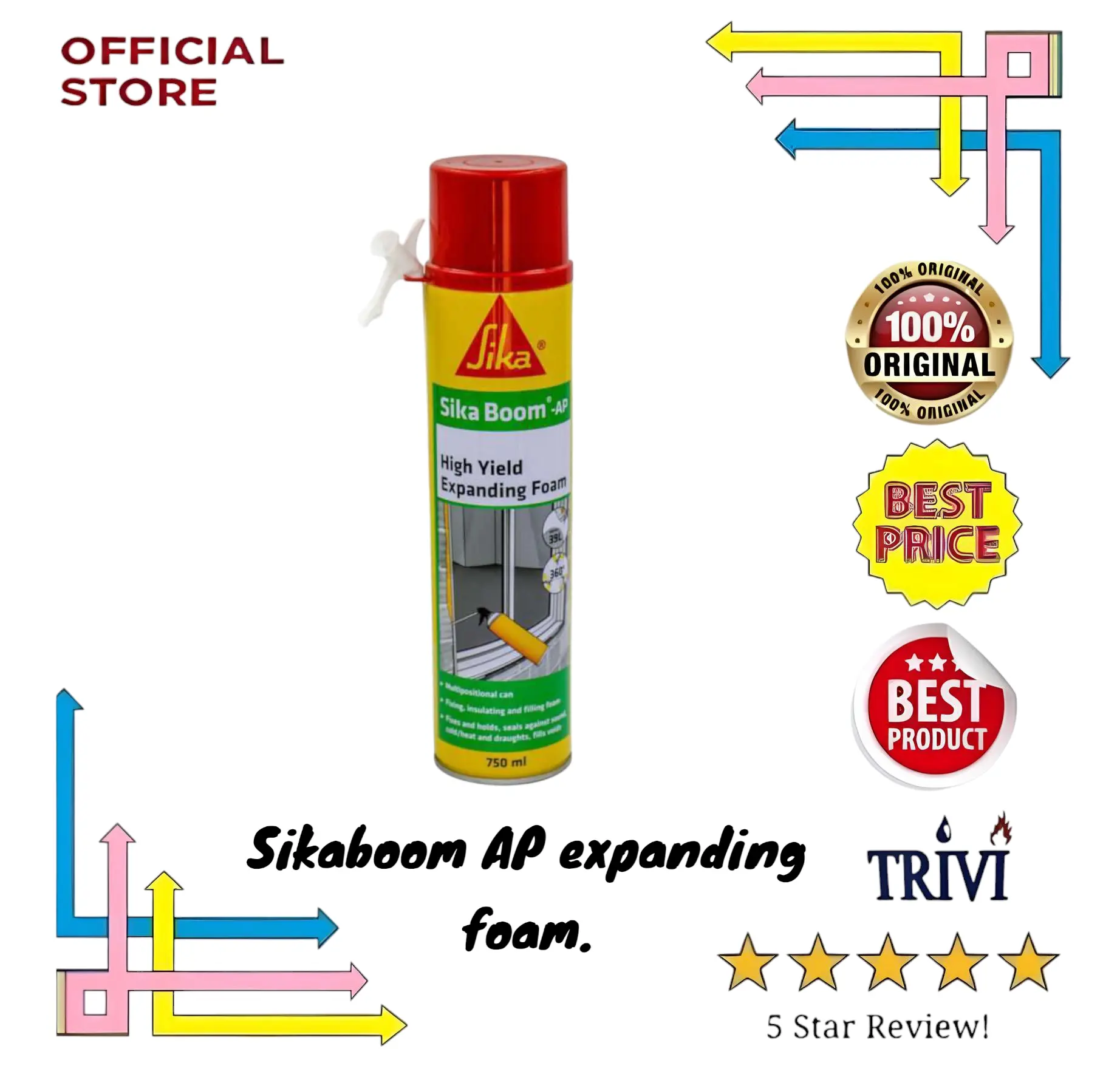 SikaBoom AP Expanding Foam.