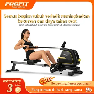 fogfit  Rowing Machine AlatOlahraga Gym Latihan Back dan Core CableMachine Home Workout