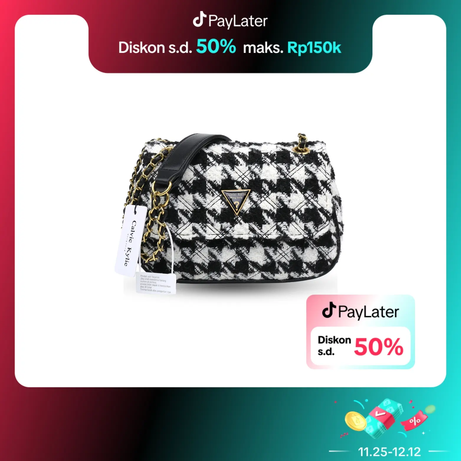 CALVIC KYLIE Shoulder Bag Wanita Tas Selempang Wanita Sling bag #2661
