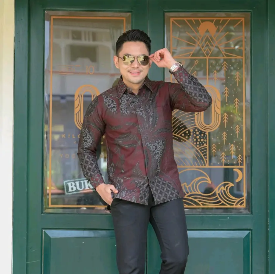 KEMEJA BATIK PRIA BAHAN DOBY LAPIS FURING HERO REGULER