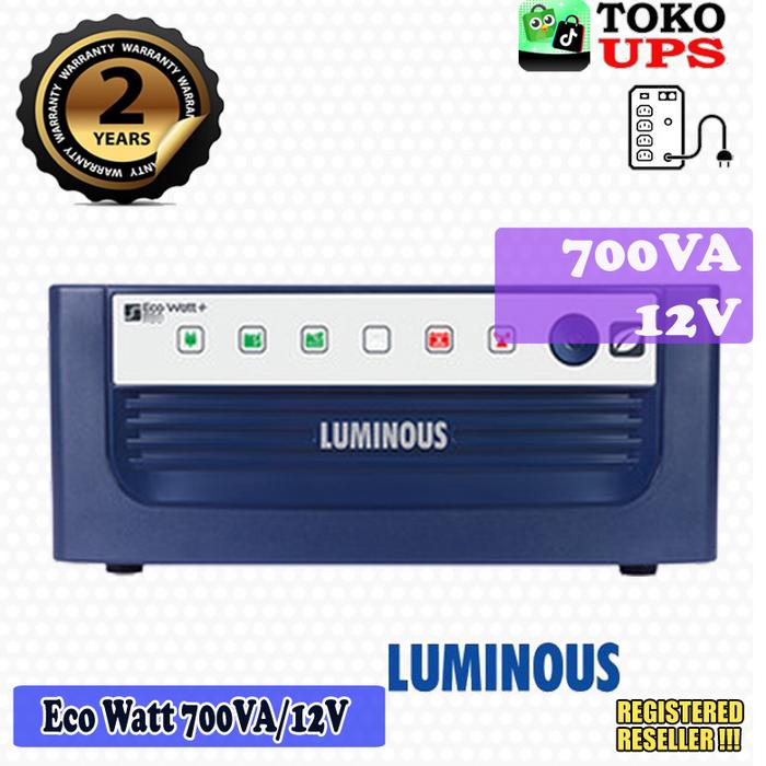 Gambar Luminous 700VA/12V EcoWatt Square wave Inverter Long Backup UPS - Bubble dari TokoUPS Kota Administrasi Jakarta Pusat Tokopedia