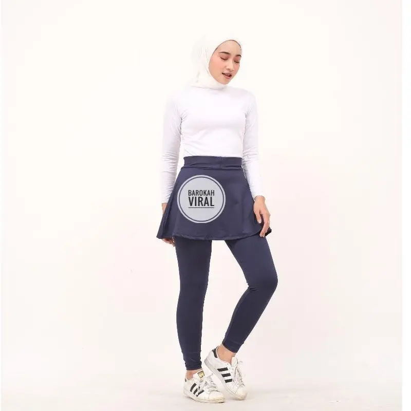 LEGGING ROK MUSLIMAH / CELANA LEGGING PANJANG ROK Wanita 0