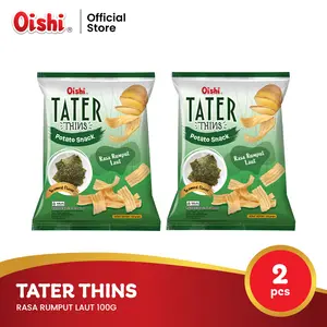 Tater Thins Rasa Rumput Laut 100g - Twinpack