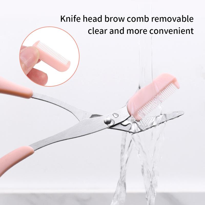 Product Introduction of Portable Eyebrow Trimming Tool for Women Professional Eyebrow with Comb Brow Tool Accessories 11