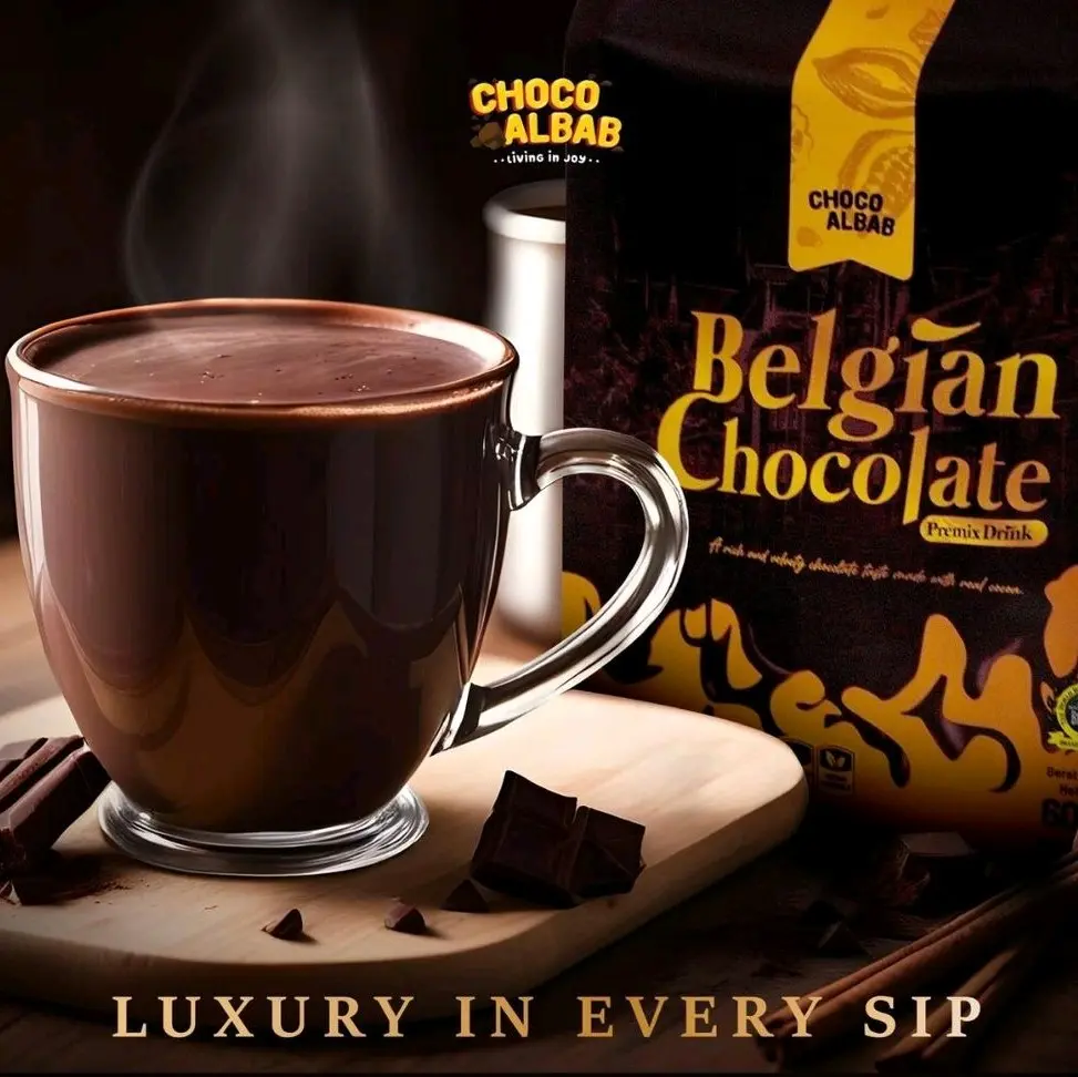 COMBO deal!! Belgian Chocolate Drink - Choco Albab Beverage Cold