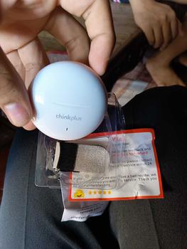 Product Review of [Free game finger cot + cute sticker]Lenovo ht-38pro Bluetooth headset 7th generation high-quality noise-cancelling semi-in-ear 8 hours long battery life, popular HIFI sound quality suitable for every mobile phone in-ear Audio Earbud Electronic from k**. 1