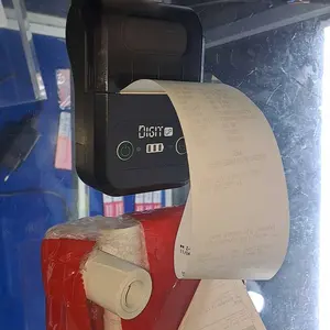 Kertas kasir thermal murah ukuran 58x30mm full paket 10 pcs Hitam Roll Struk Struk