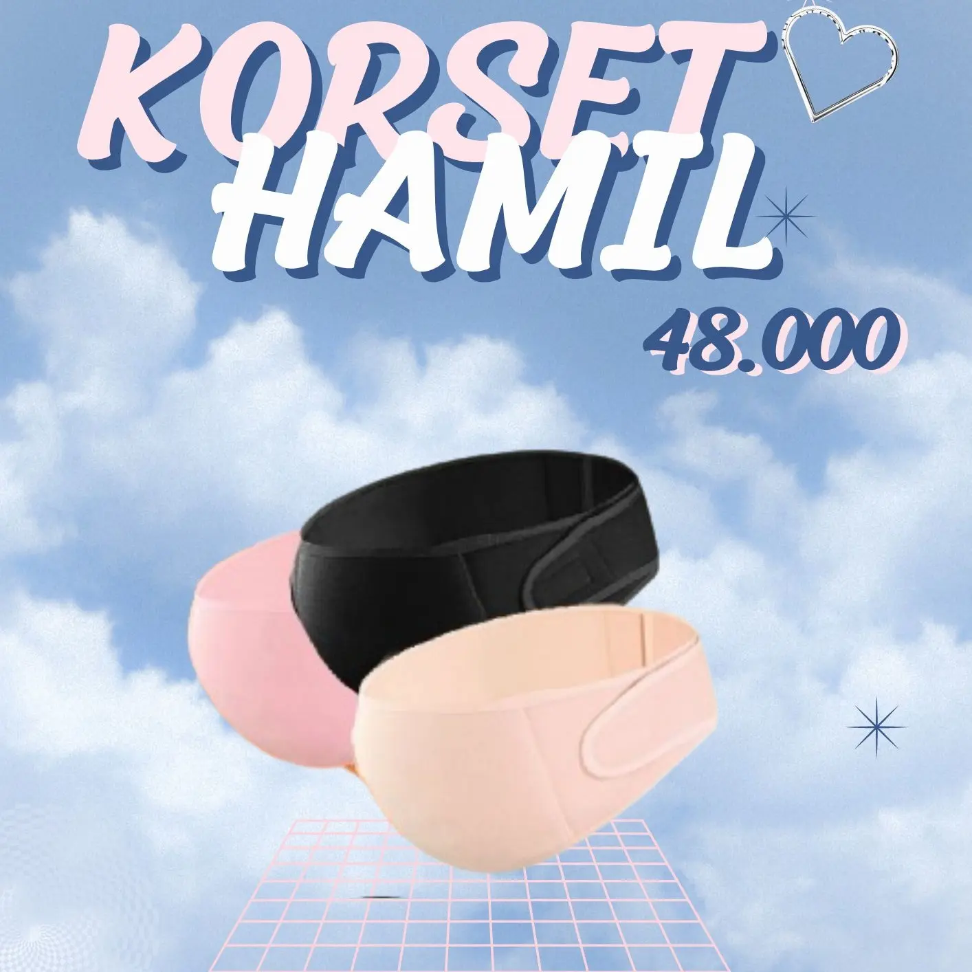 Korset Peyangga Kehamilan Korset Penyangga ibu hamil Bumil