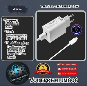 TC TRAVEL CHARGER X-MI 33W TURBO USB TO TIPE - C FAST CHARGING