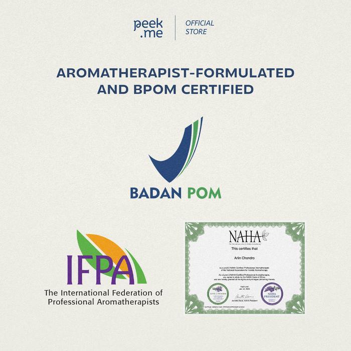 Peek.Me Miss Montpain Period Relief | Minyak Oles Alami Pereda Nyeri & Kram Perut Saat Menstruasi Haid Dengan Lavender Oil, Bergamot Oil, Clary Sage Oil Promo