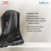 Gambar Cheetah Sepatu Safety  Kerja   Boots Rebount 7288H Hitam - 6 dari hokione.id Kota Administrasi Jakarta Pusat 3 Tokopedia