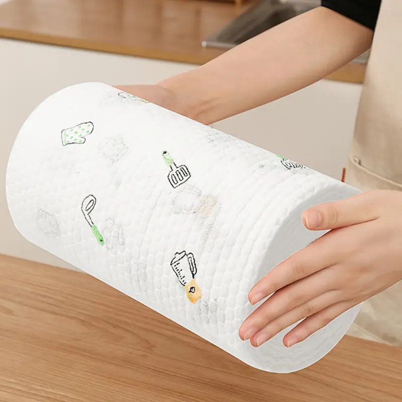 TISU GULUNG ROLL PEMBERSIH ALAT DAPUR/TISU GULUNG ROLL SERBAGUNA MOTIF LUCU mudah mengurai ruang belajar