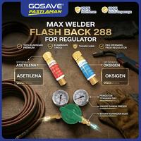 Gambar GOSAVE Max Welder Flash Back Oxy Acetylene Anti Backfire untuk Regulator Las dan Torch Cutting - 188 TORCH ACY dari Gosave Official Kota Tangerang 5 Tokopedia