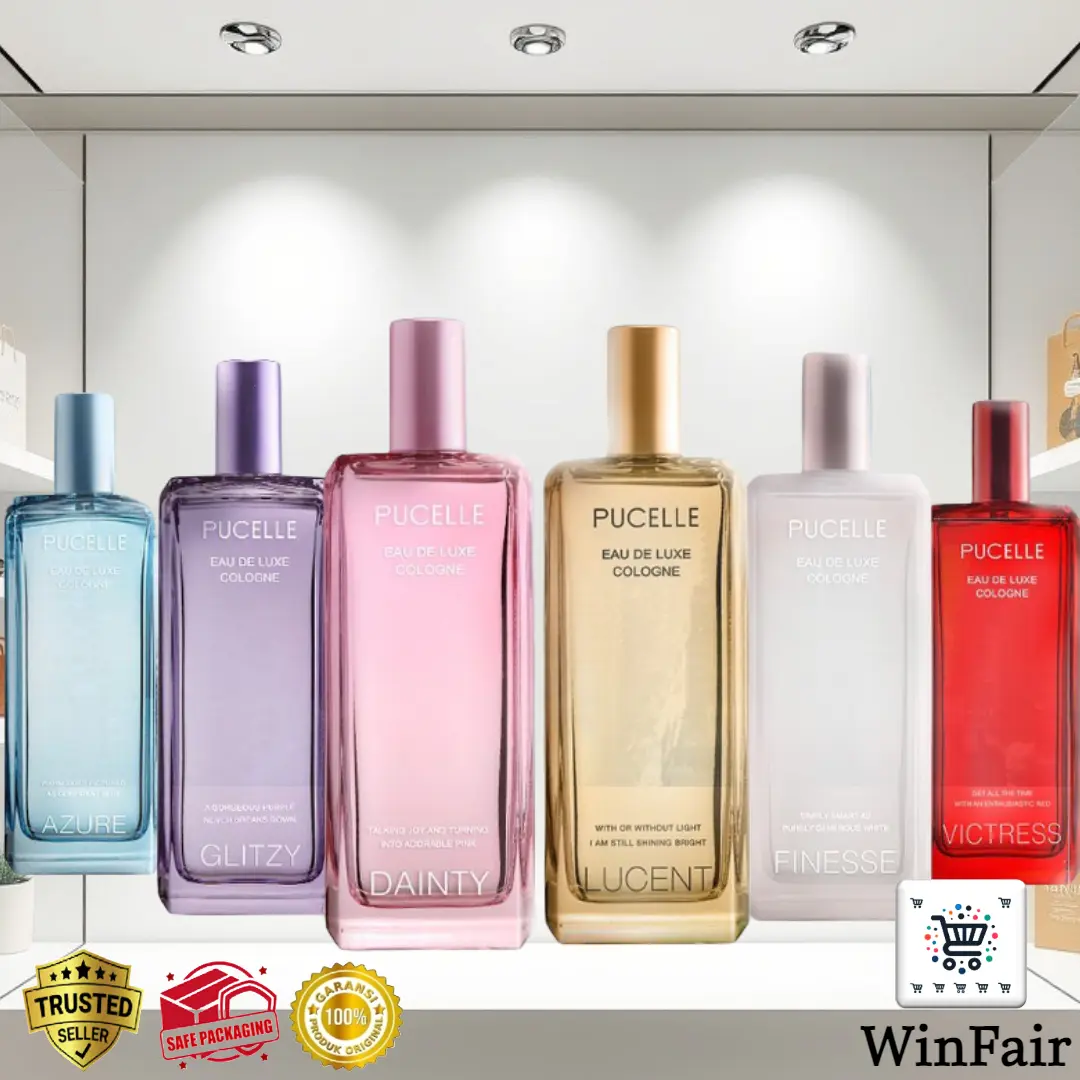 Pucelle Eau De Luxe Cologne 100 ml Wangi Elegant