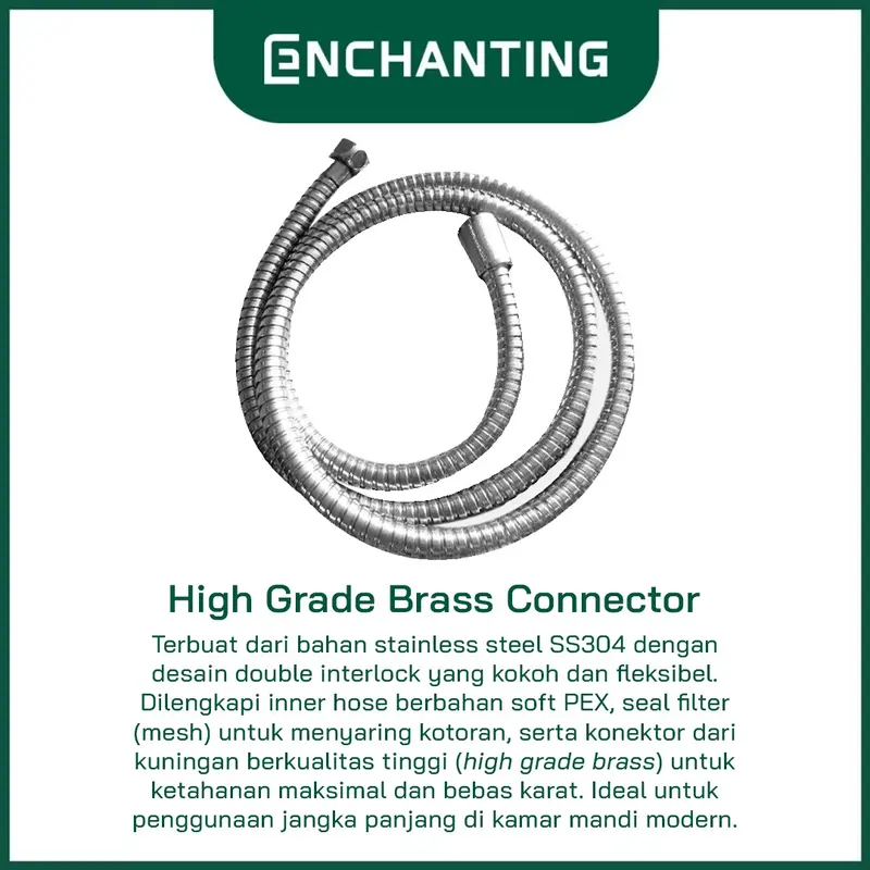 Head / Kepala Hand Shower 3 Switch Europe Enchanting E211 2