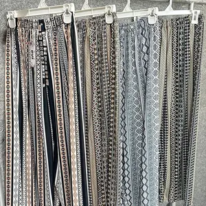 Hommy PAKET HEMAT ISI 4pcs Kulot Matt hyget Motif Wanita Panjang Terlaris Celana Trendy dengan Desain Elegan