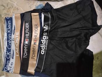 Product Review of ISI 12, CELANA DALAM BOXER PRIA, PAKET CAMPUR BOXER PRIA, SERIAN GOLD, boxer import Karet Katun priamurah Lembut Art Lembut Nyaman selem pak kancut dalaman pria from A**D 2