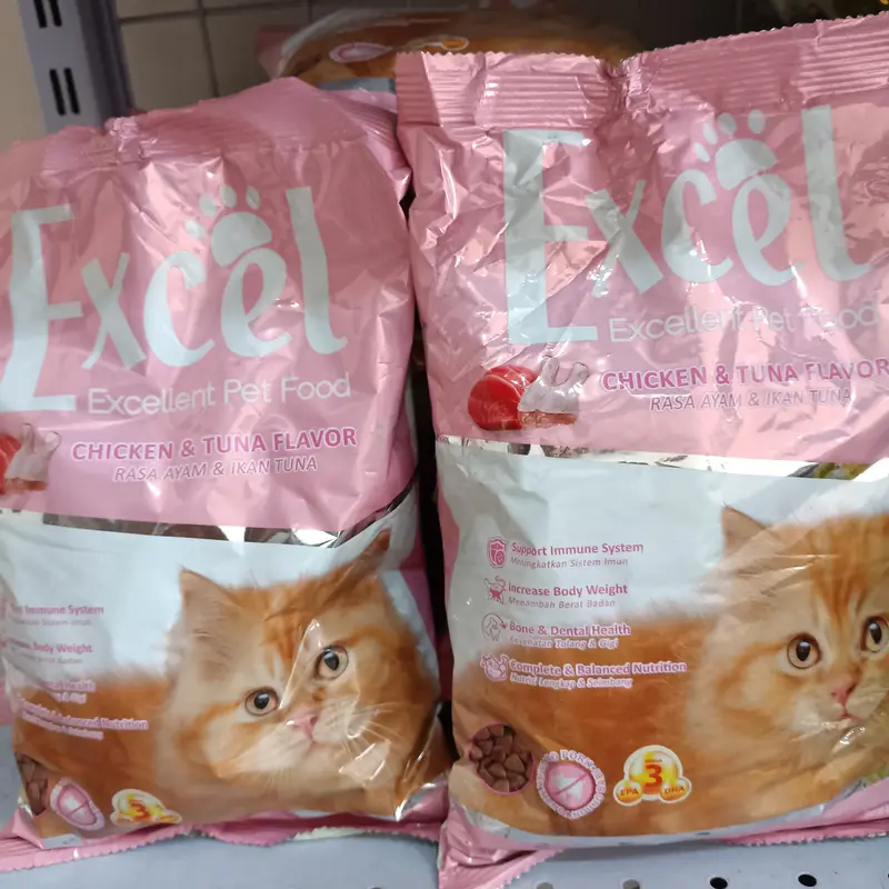 Excel Kitten Food 500GR Makanan Anak Kucing Cat Food Pakan Pelet Dry Mistermao 0