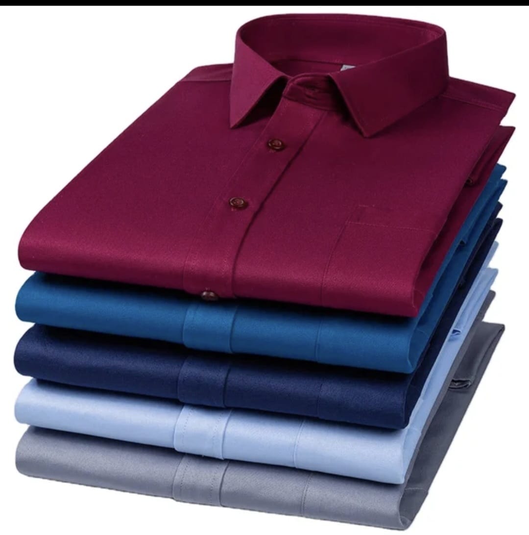 Alisan Kemeja Polos Hitam Lengan Panjang Slim Fit Formal Kerja Kualitas Super Premium Bahan 100% Katun Nyaman Size M L XL XXXL