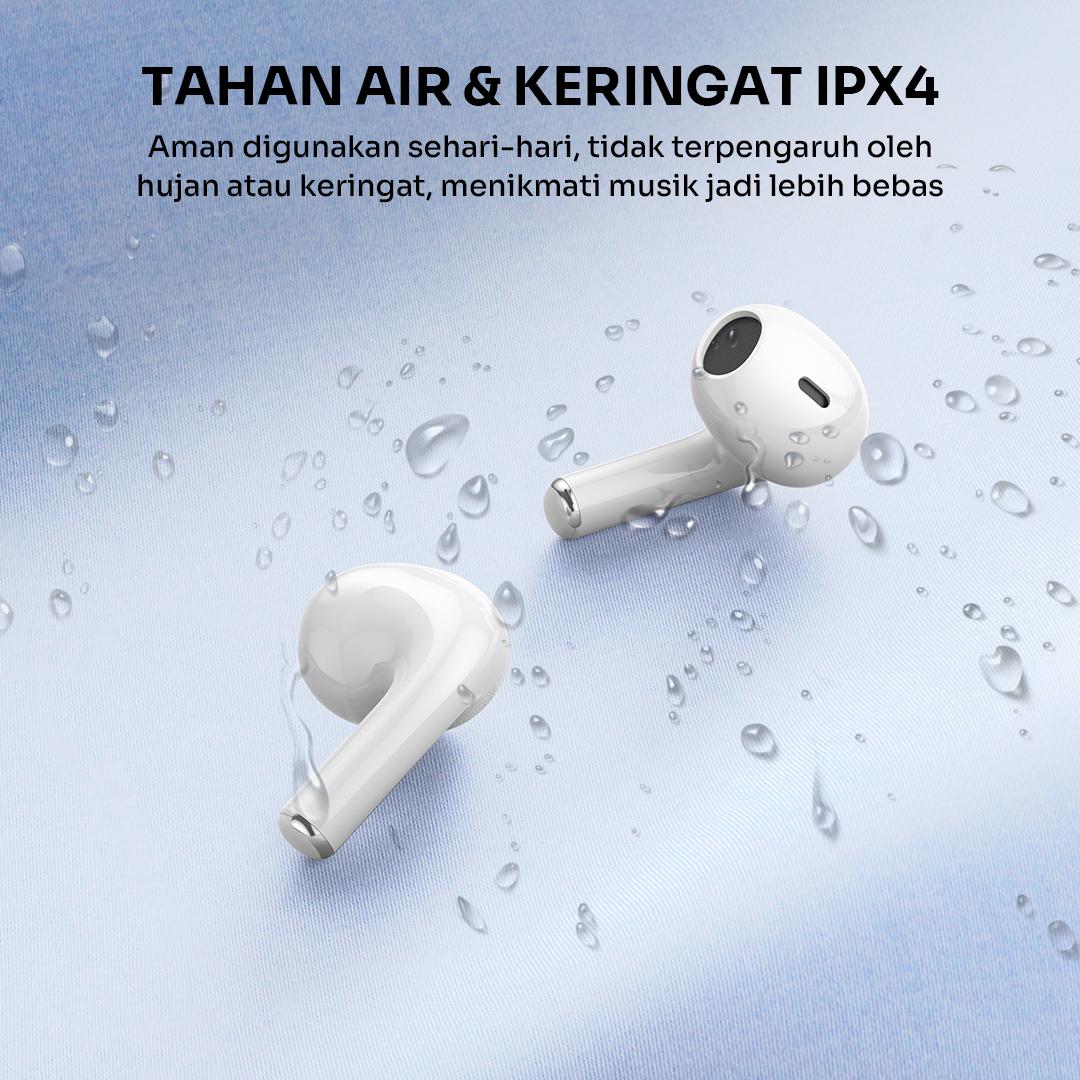 ROBOT Enco Buds 4 TWS Earbuds Headset Bluetooth 6.0 Tahan Air IPX4 Full Bass 28 Jam Baterai Garansi 1 Tahun Bisa COD ROBOT Enco Buds 4 TWS Earbuds Headset Bluetooth 6.0 Tahan Air IPX4 Full Bass 28 Jam Baterai Garansi 1 Tahun Bisa COD