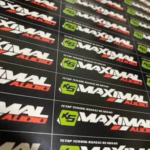 Stiker K5 Maximal - Produk stiker anti air