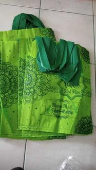 Product Review of isi 12 Tas Parsel Idul Fitri standar grosir / Goodie Bag Idul Fitri / Kantong Snack Souvenir parsel lebaran / tas lebaran idul fitri / tas kain lebaran from m**3 0