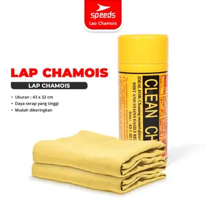 SPEEDS Clean Cham Mobil 32x43cm Lap Serbaguna, Multifungsi & Lentur Kain