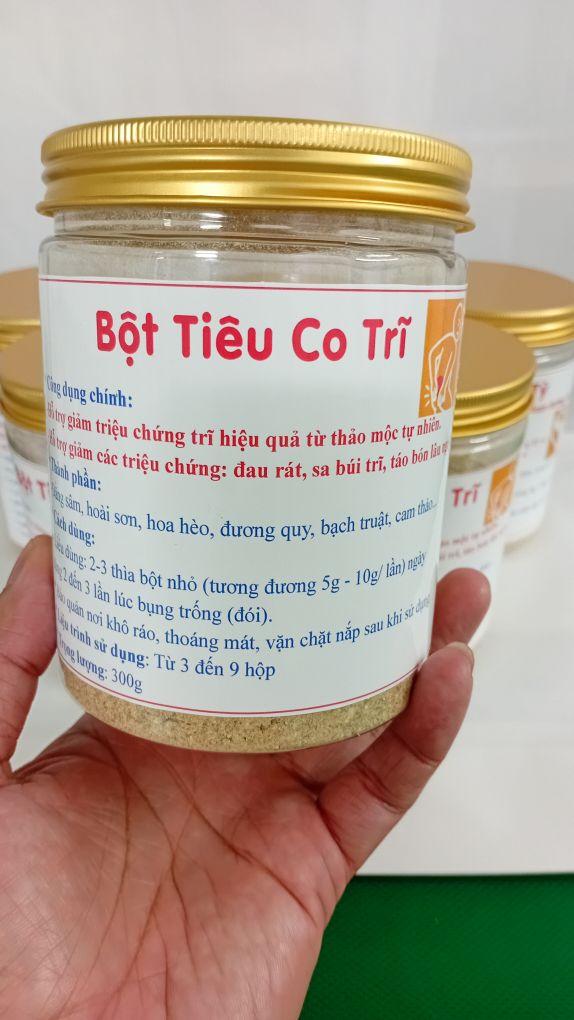 Product Introduction of Combo 2 hộp Bột tiêu co Trĩ Thầy Hoàng , thảo mộc tự nhiên 300g/hộp 9