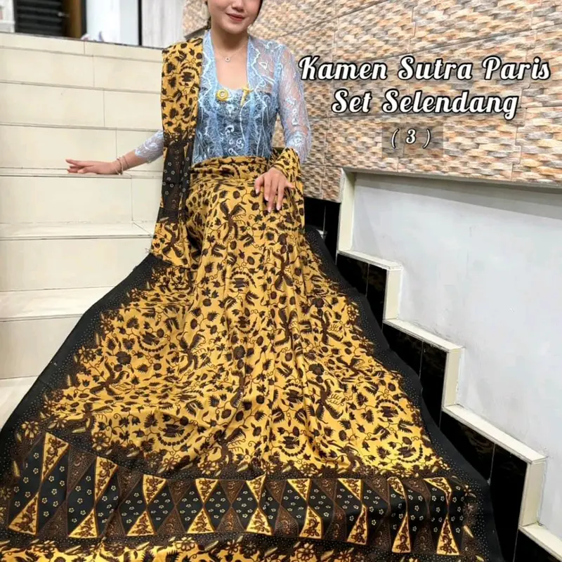 KAMEN SUTRA PARIS REMBANG V2 PLUS SELENDANG Motif 1