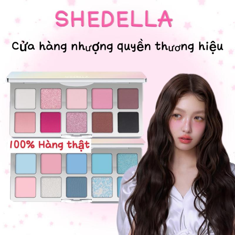 Bảng Phấn Mắt Shedella Dreamy 10 Màu Dành Cho Nữ 10g clio 12
