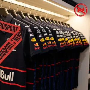 Kaos Kerah Polo Racing Navy Team 2025