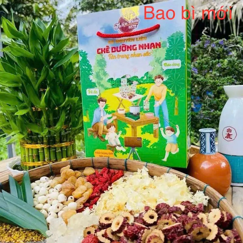 Chè Dưỡng Nhan 14 Vị 500gr Có Hoa Mộc nhà Thiện Nhân Nước Trà Tea