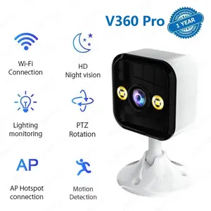 Kamera Pengawasan Rumah 3PM Mini IP Wi-Fi, Cepat Terhubung ke Ponsel dan Cocok untuk Pengawasan 24 Jam, CCTV Pintar yang Aman