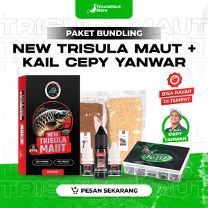 Paket Hemat Essen New Trisula Maut + Kail Predator By Cepy Yanwar Umpan Ikan Nano Encapsulation Pancing | NTM-KC